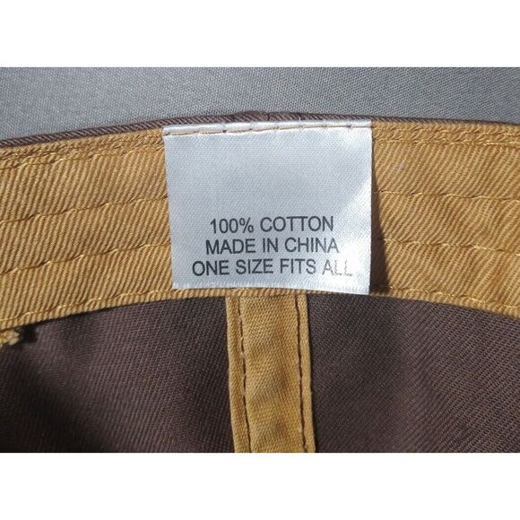 Central Florida Knights Hat Cap Brown Strap Back Signed #54 UCF New - Picture 5 of 5